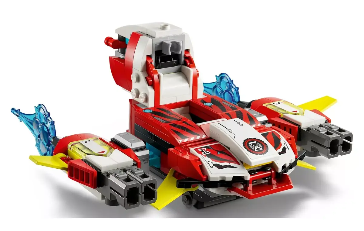 LEGO set 71497 Tiger Mech and Hot Rod Car Photo 4