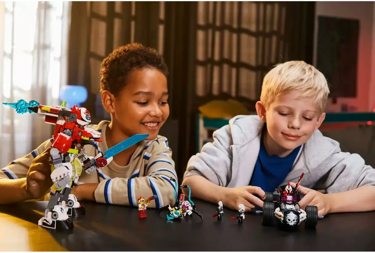 LEGO set 71497 Tiger Mech and Hot Rod Car Photo 8