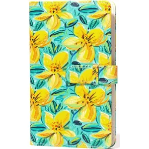 Photo Album LoveInstant for 96 instant photos — compatible with Fujifilm INSTAX MINI (11/9/8/7/40) — floral daffodil design