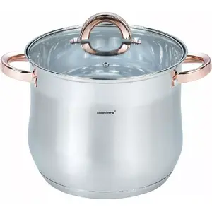 Cooking pot Klausberg model KB-7792, 22 cm diameter, 7 L capacity, with lid