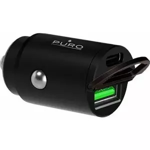 Mobile device charger BIG BEN PUROCAC30WUSBACBK Fast charging Black