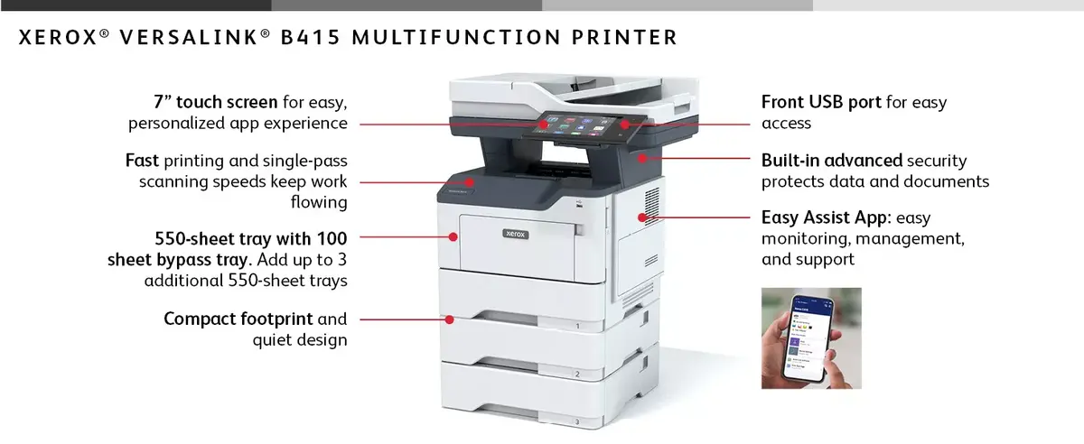Daudzfunkcionālā ierīce Xerox VersaLink B415 Photo 22