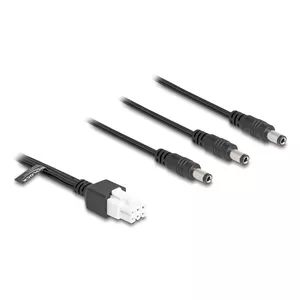 DeLOCK 90168 power cable Black 1 m 3 x DC 48 V