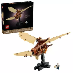 LEGO Icons construction set 10363 Leonardo da Vinci's Flying Machine model, 493 pieces, display collectible