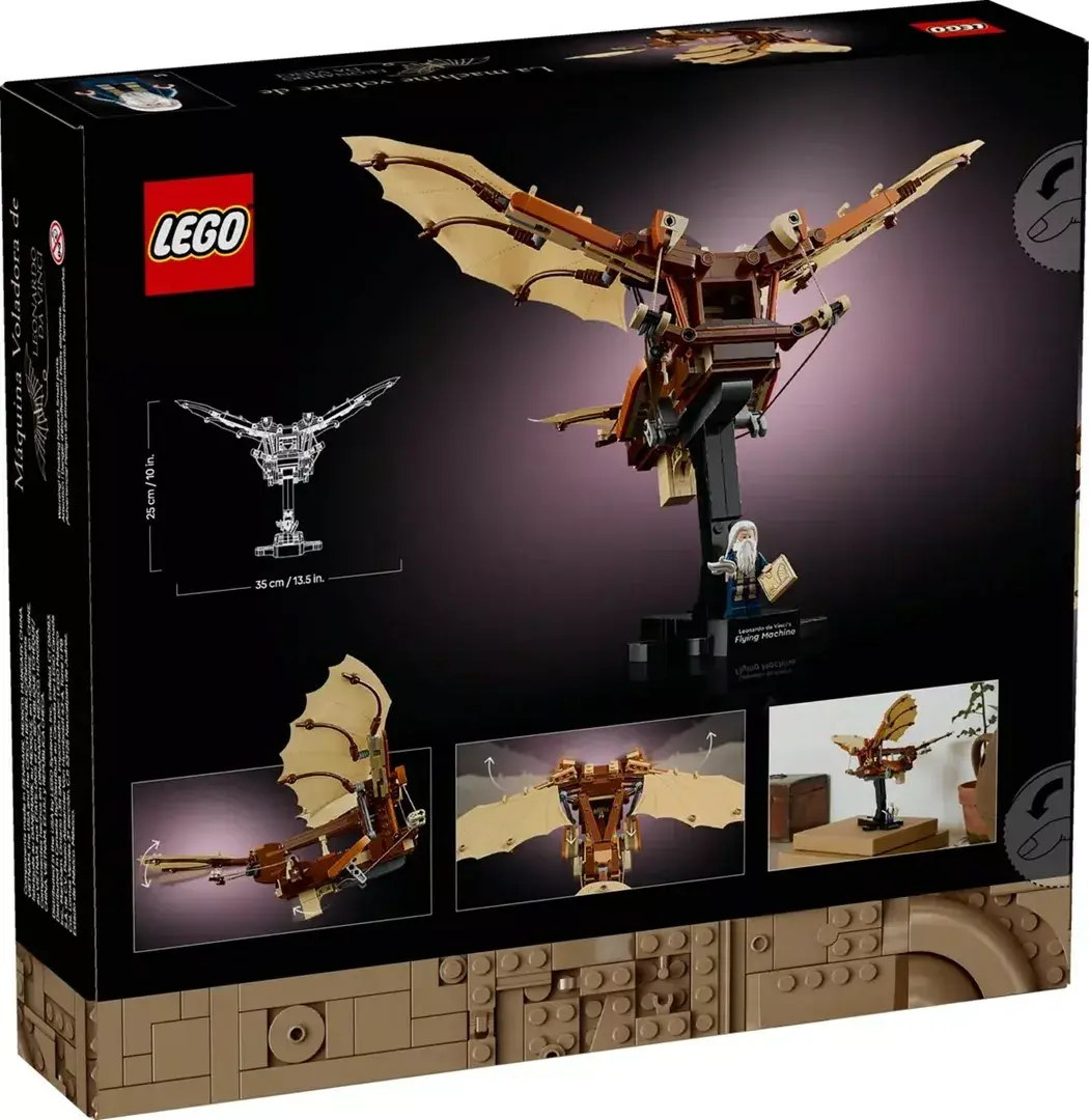 LEGO Icons 10363 Leonardo da Vinci Flying Machine model Photo 2