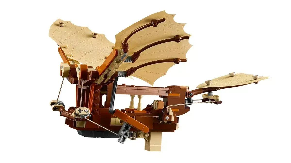LEGO Icons 10363 Leonardo da Vinci Flying Machine model Photo 4