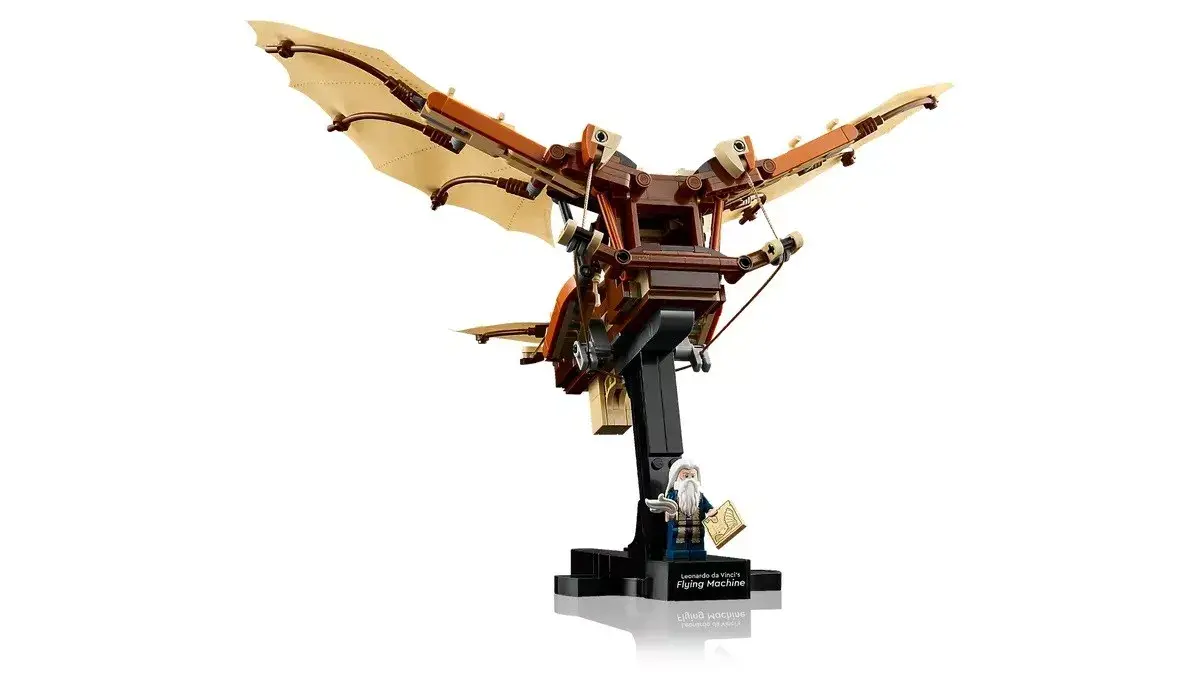 LEGO Icons 10363 Leonardo da Vinci Flying Machine model Photo 5