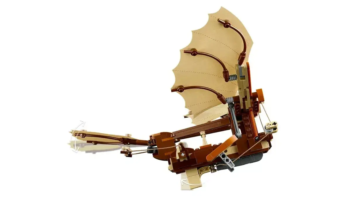 LEGO Icons 10363 Leonardo da Vinci Flying Machine model Photo 6