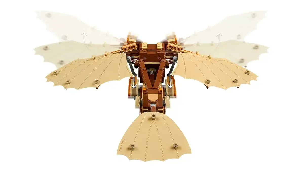 LEGO Icons 10363 Leonardo da Vinci Flying Machine model Photo 9