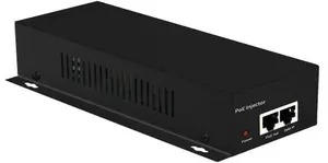 Ernitec ELECTRA-POE-1GB-60W PoE адаптер 1-канальный Гиabit 60Вт металлический черный