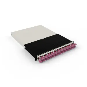 PATCHBOX .one Cable Management System PONE30OM412 with 30RU OM4 LC to SC Fibre Optic Patch Cords 1.8 m