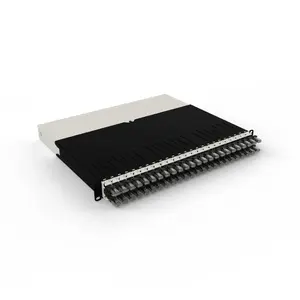 Patchbox .one Cat6a U/UTP tīkla kabelis melns 0.8 m RJ-45 plakans 10000 Mbit/s