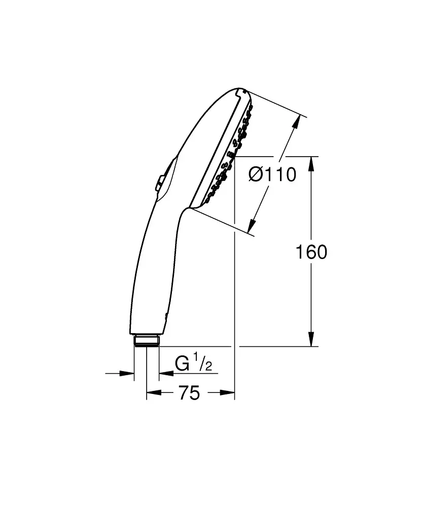 Душевая голова GROHE Tempesta 110 Photo 6