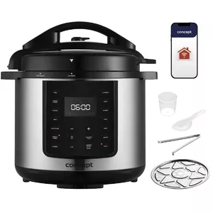 Multi Cooker Concept CK8001 5.6L 1000W Black Stainless Steel
