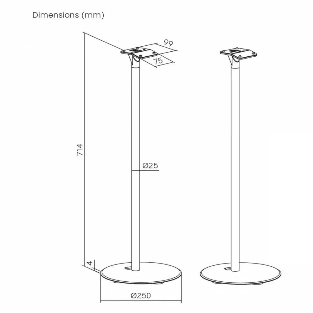 Floor stand MACLEAN MC-995 for Sonos ERA 300 Photo 2