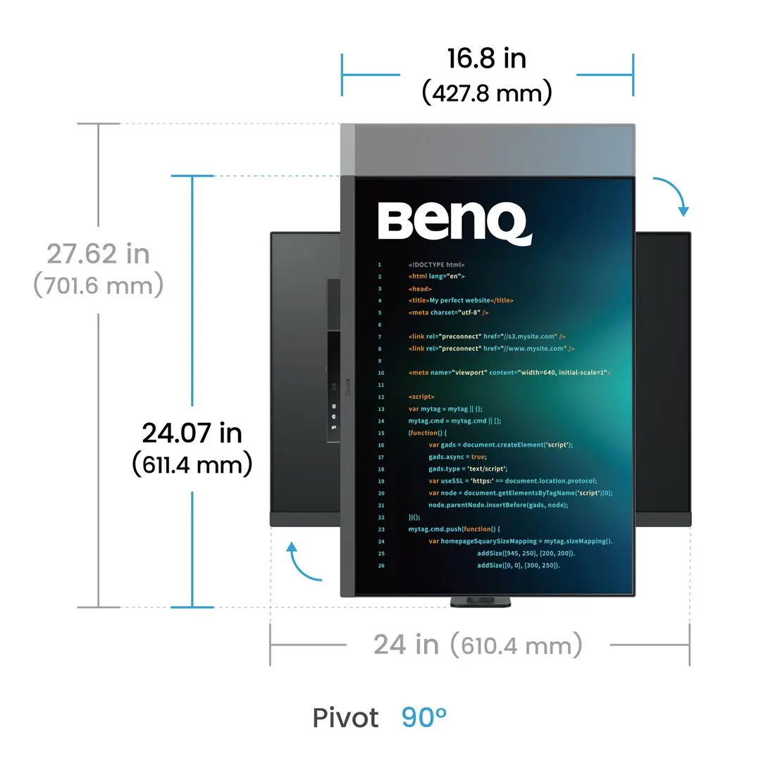 BenQ RD280UA Computer Monitor Photo 14