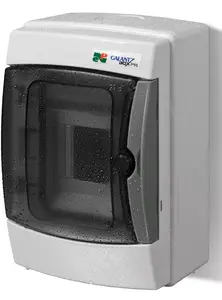 ELEKTROPLAST Galant Plus RN-1/4 virsapmetuma modulārais sadales skapis IP65 ar N+PE spailēm