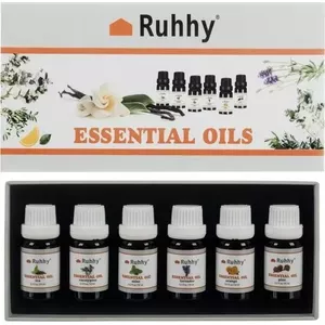 Aromatic Diffuser Oil Set Ruhhy — 6 x 10 ml essential oils, Ruhhy 21939