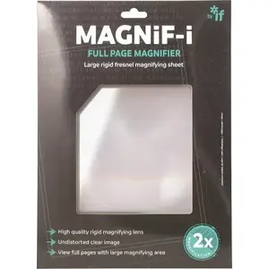 Magnifying Sheet A4 for Books IF Magnifi-i, model 343763 — A4 page magnifier