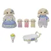 Epoch Sylvanian Families Flora Rabbit Family Photo 7