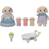 Epoch Sylvanian Families Flora Rabbit Family Photo 13