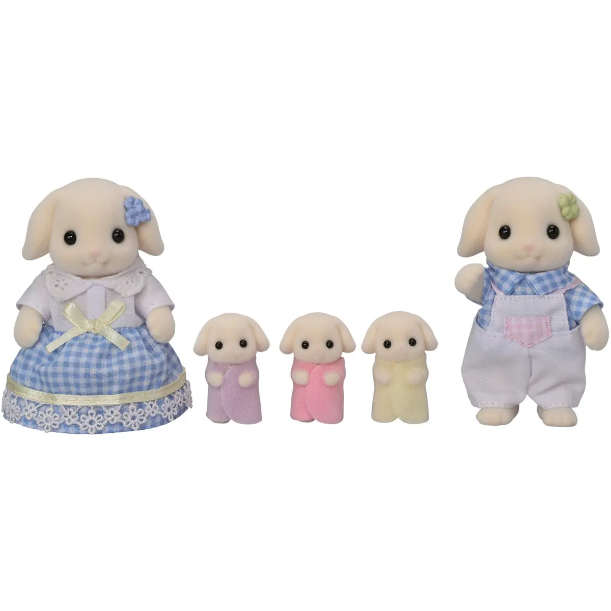 Epoch Sylvanian Families Flora Rabbit Family Photo 14