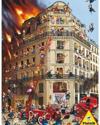 Piatnik jigsaw puzzle Fire Brigade 1000 pcs 214583 Photo 2