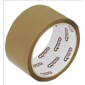 Iepakojuma lente Grand 48 mm x 50 m brūna ruļļa — komplekts 6 gab.