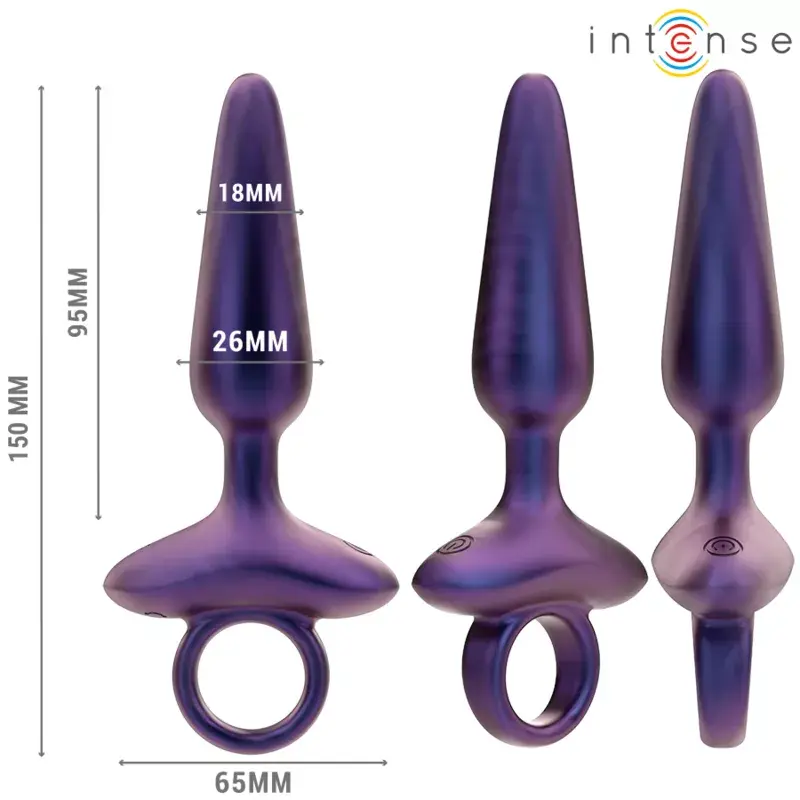 INTENSE Marlon Model 4 Vibrating Anal Plug with Remote Photo 2