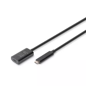 Digitus DA-73112 USB kabelis USB 3.2 Gen 2 (3.1 Gen 2) 5 m USB C Melns