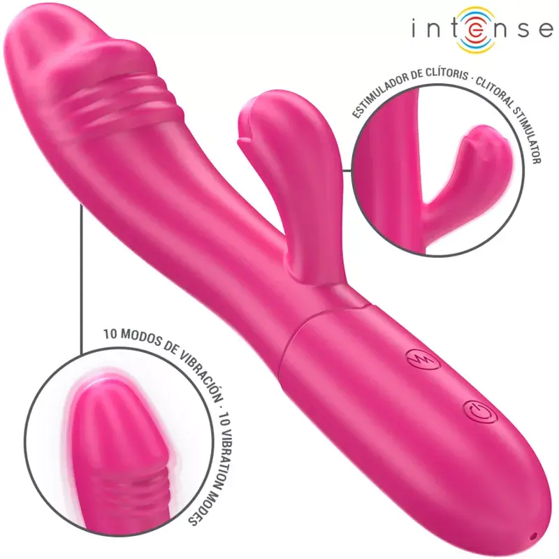 Vibrators INTENSE Silikons Rozā, D-242077, 8435565955021