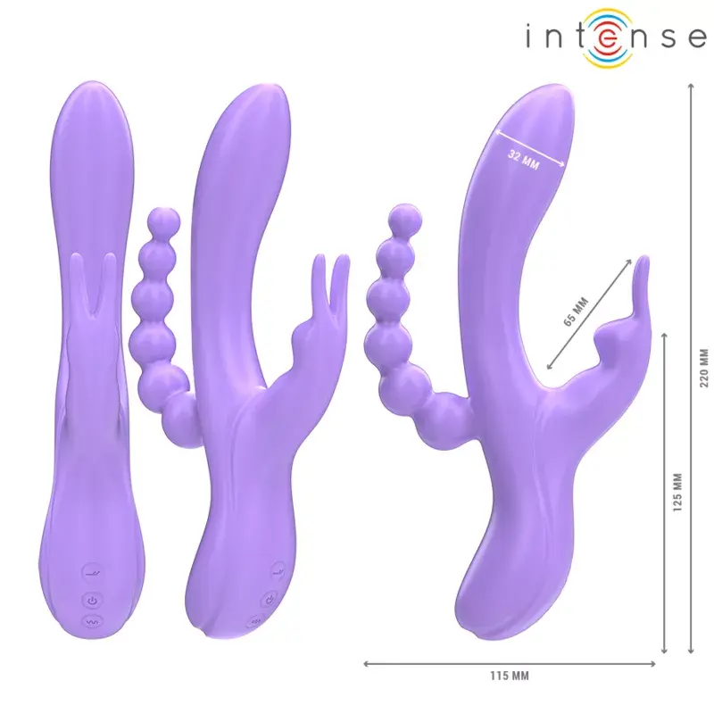 Вибратор INTENSE MIKO TRIPLE VIBRATOR Photo 2