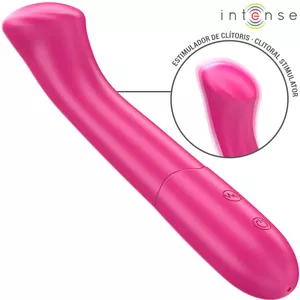 Вибратор INTENSE Силикон Розовый