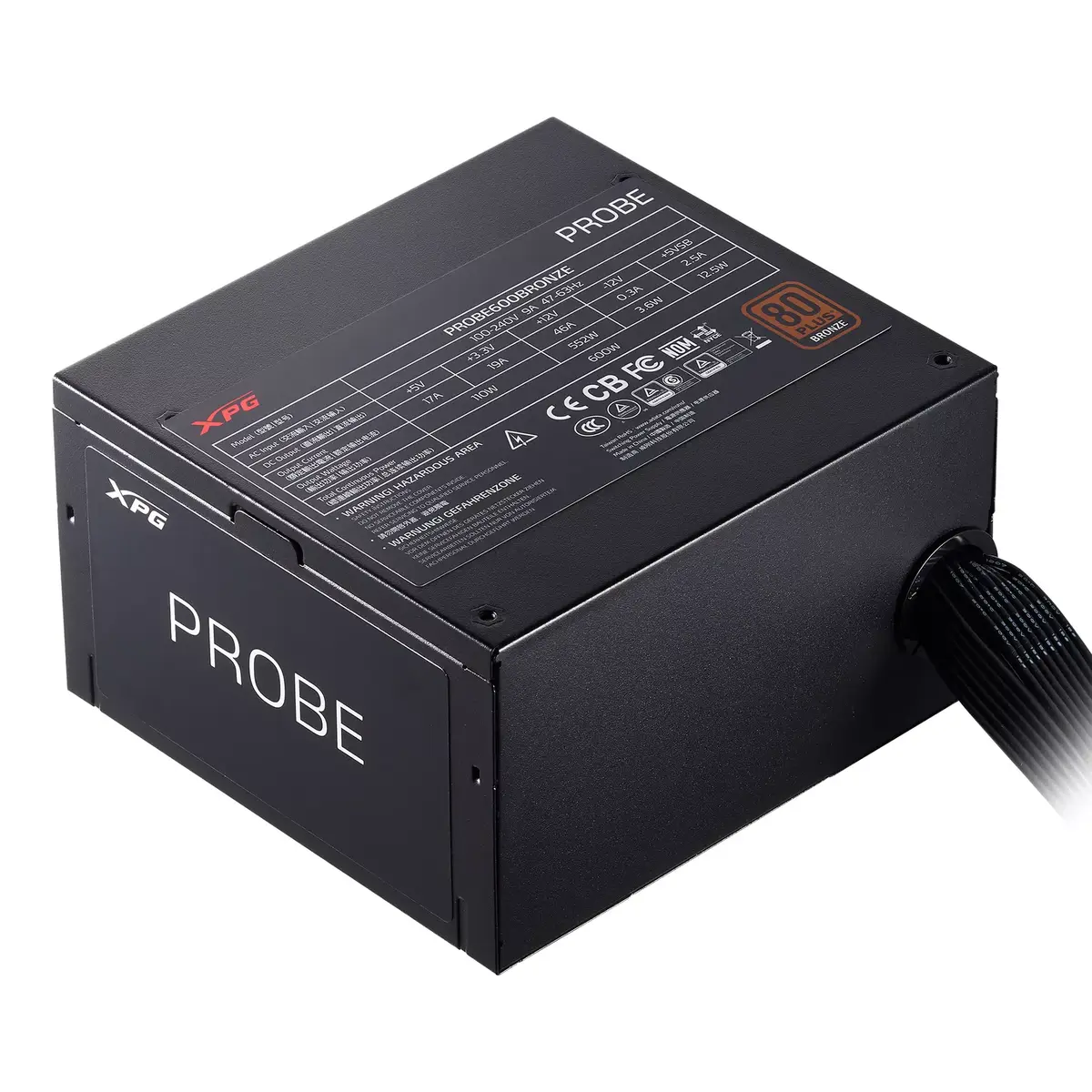 XPG PROBE 700 BRONZE 700W блок питания Photo 11