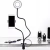 E-LIGHT TF настольный кольцевой свет 11 см с держателем Photo 4