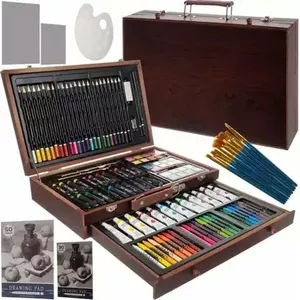 Maaleo krāsošanas komplekts koferī — 128 daļas, Maaleo 21644