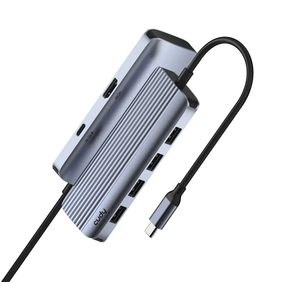 Cudy UH500 USB-C хаб USB 3.2 Gen 1 Type-C Photo 2