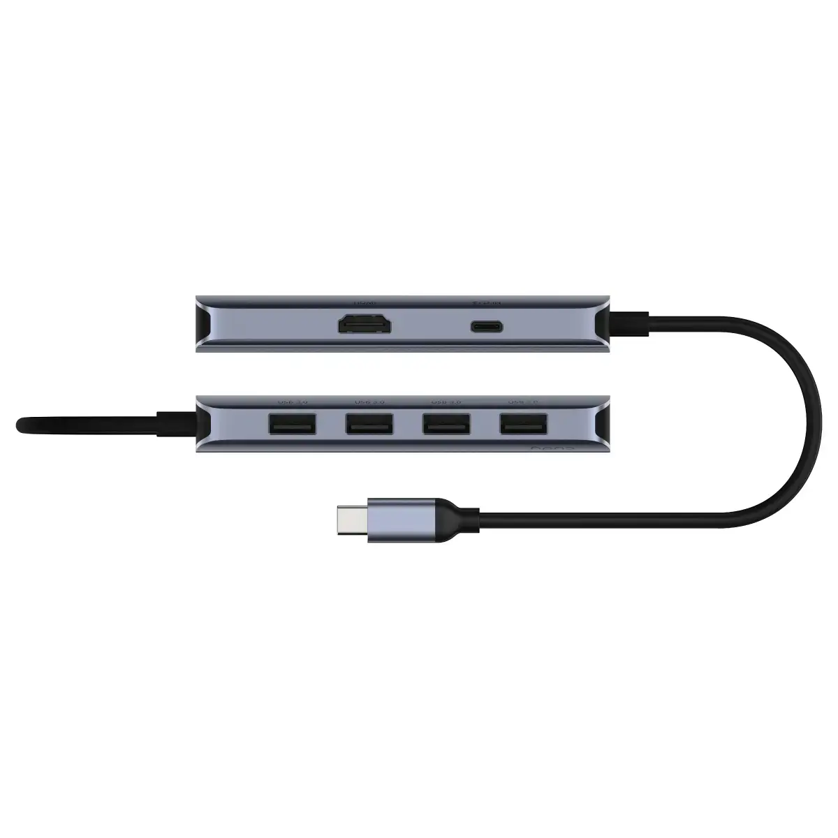 Cudy UH500 USB-C хаб USB 3.2 Gen 1 Type-C Photo 3