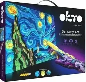 Creative Kit Okto — 'Starry Night' paint-by-numbers set 30x40 cm