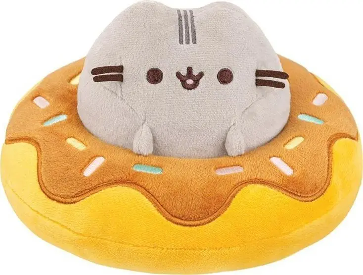 Plush toy Pusheen — Pusheen chocolate donut 21x13 cm Photo 2