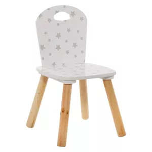 Bērnu krēsls ATMOSPHERA 127153D — kompakts bērnu atzveltņu krēsls, platums 32 cm, dziļums 31,5 cm, 1,9 kg