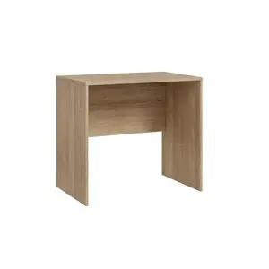 Forte DBBB111-D30F Writing Desk, Oak Finish