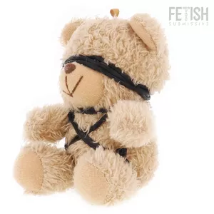 Плюшевый мишка FETISH SUBMISSIVE REBEL TOYS BDSM модель D-242106 из мягкого материала с регулируемыми элементами