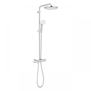 Душевой комплект GROHE Tempesta System 250 26670001 с верхним дождевым диском 250 мм и регулировкой высоты