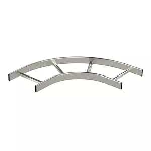Угловая секция кабельного лотка MEKA KS90-300, 90 градусов, R=300, горячее цинкование