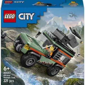 LEGO City Offroad SUV 4x4 building set 60447 — 221 pieces, 1 minifigure, age 6+