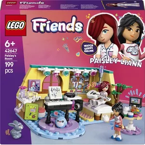 Набор LEGO Friends Paisley's Room 42647 — 199 деталей, миникукла, высота 70 мм