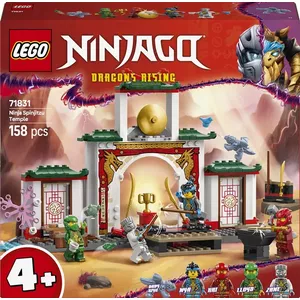 Игровой набор LEGO NINJAGO 71831 Храм Ниндзя Спинджитцу, 158 деталей, 4 минифигуры, 4+