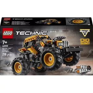 LEGO Technic Monster Jam DIGatron 42199 2-in-1 buildable remote-control style monster truck and drill rig, 218 pieces, age 7+