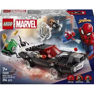 Building set LEGO Marvel Super Heroes Spider-Man vs. Venom Muscle Car 76309 — 254 pieces, 3 minifigures, age 7+
